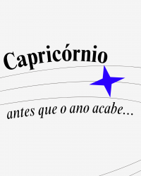 capricórnio antes que o ano acabe